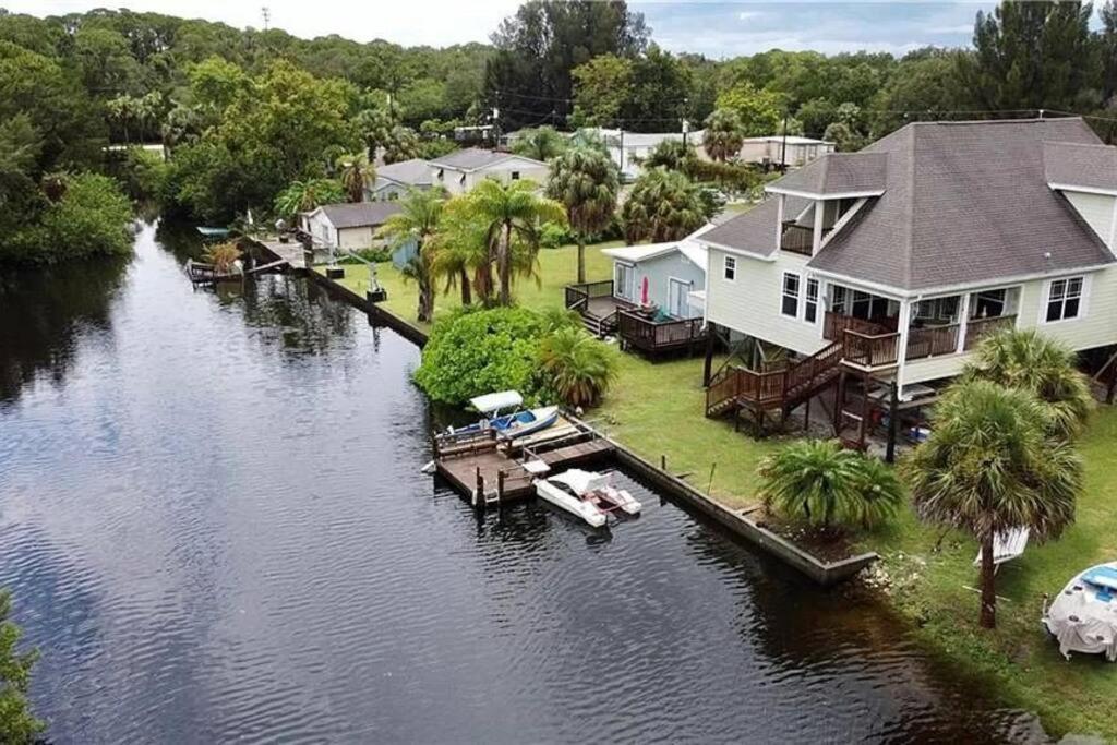 4Br Private Dock, Warm Spring Canal, Kayaks, Canoe Vila Hudson Exterior foto